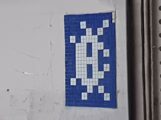 Picture of a mosaic on a wall