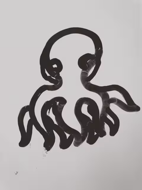 Picture of a drawn fish